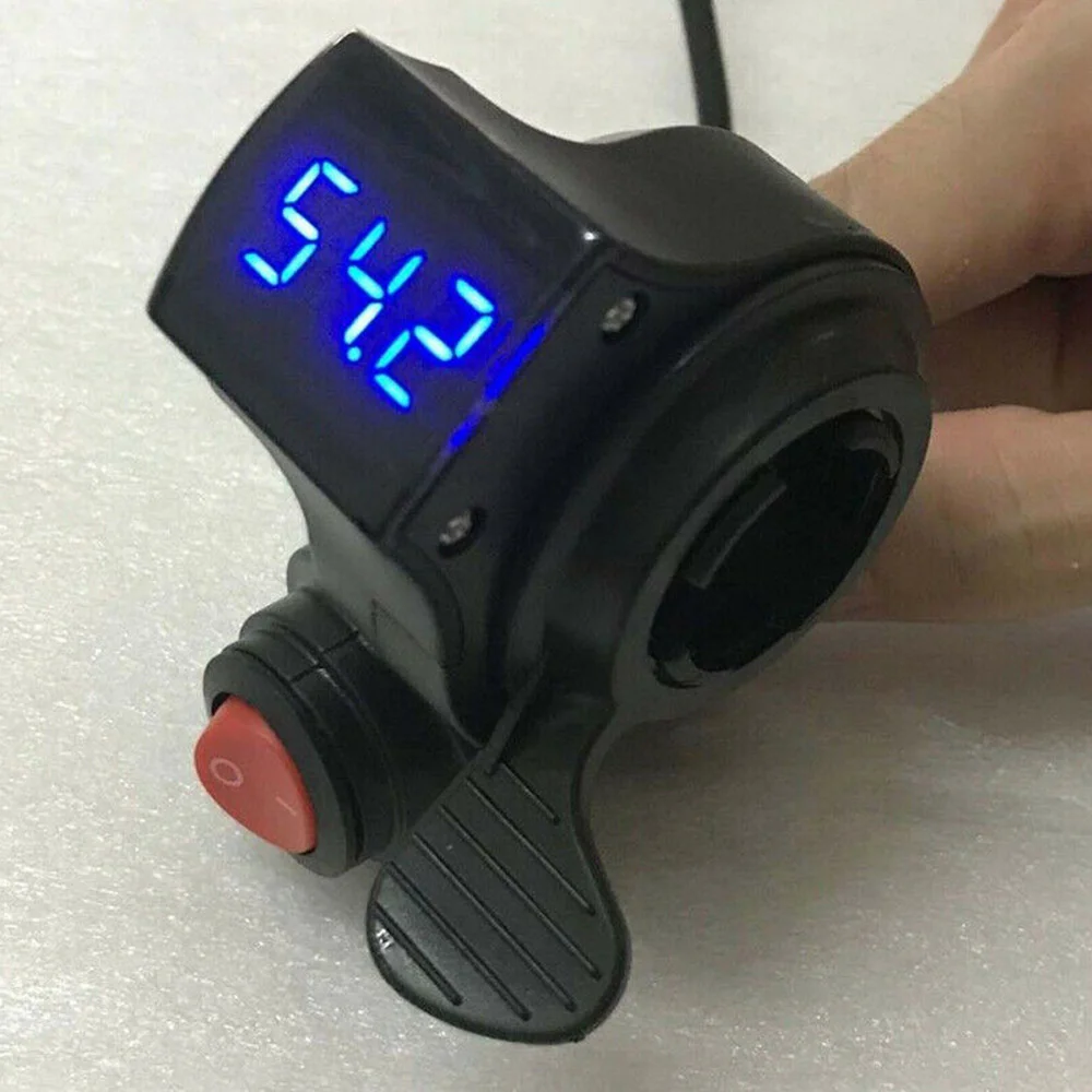 

Handlebar Thumb Throttle 12V-72V E-Bike Universal For Scooter Electric Bike