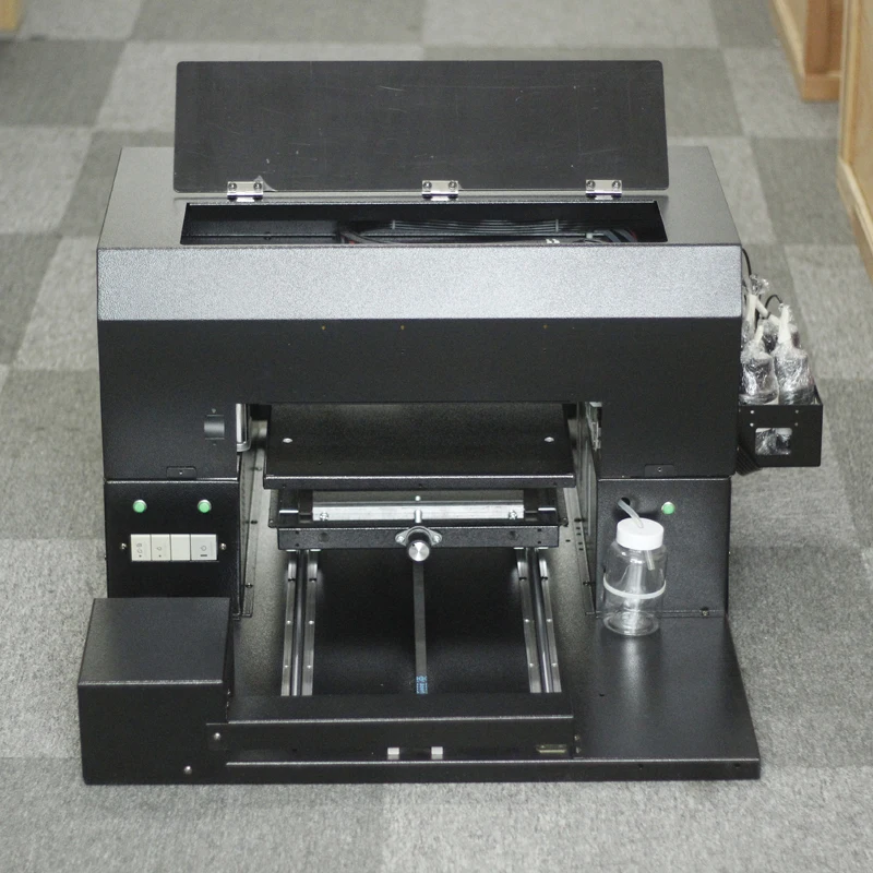  HuitiUv universal flatbed printer small 3D embossed mobile phone shell wood digital custom printing