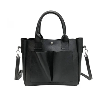 

Fashion Women bag Quality Imitation Leather Women's Shoulder bag Large Capacity Crosssbody bag Simple Women Luxury Handbags