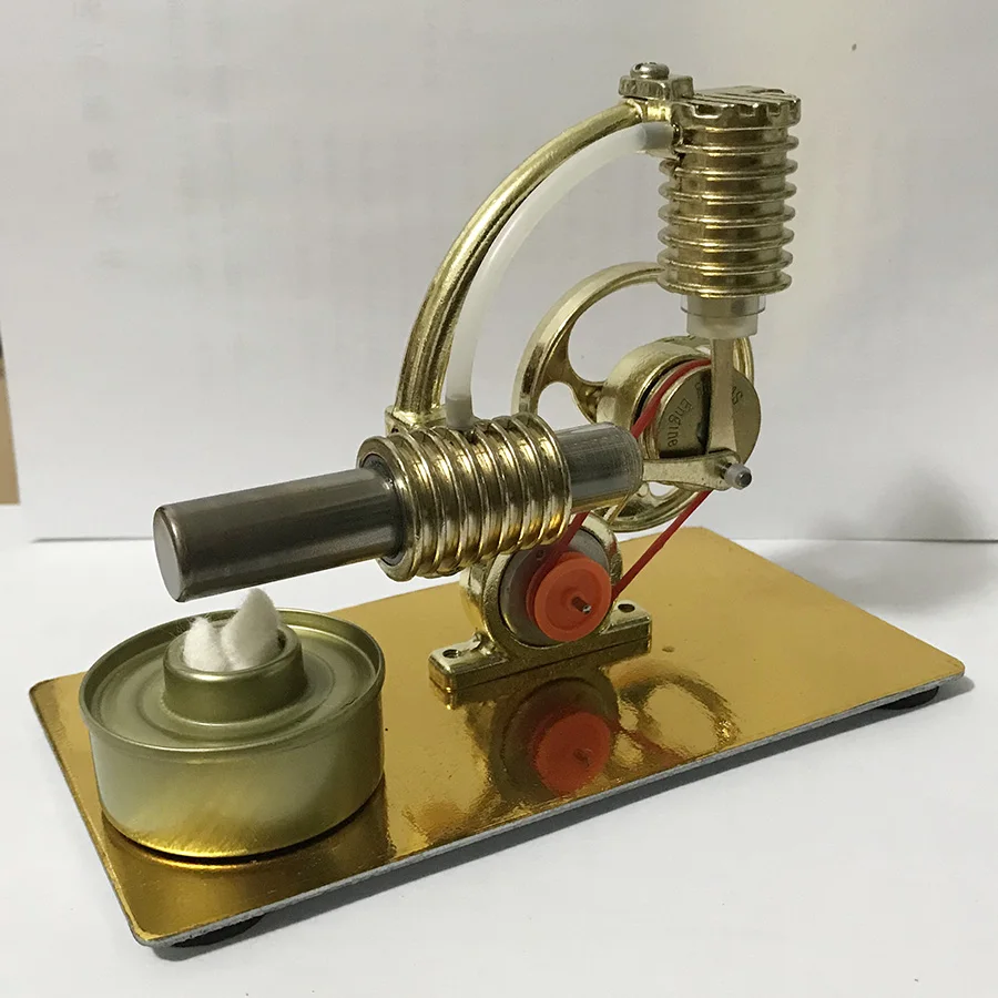 Балансирующая Модель двигателя Stirling модель с тепловым паром развивающая DIY