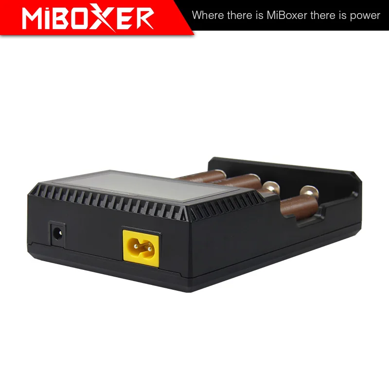 MiBoxer C4 Battery Charger Fourth Slot Can Discharge To Test True Battery Capacity battery charger,battery charger adapter