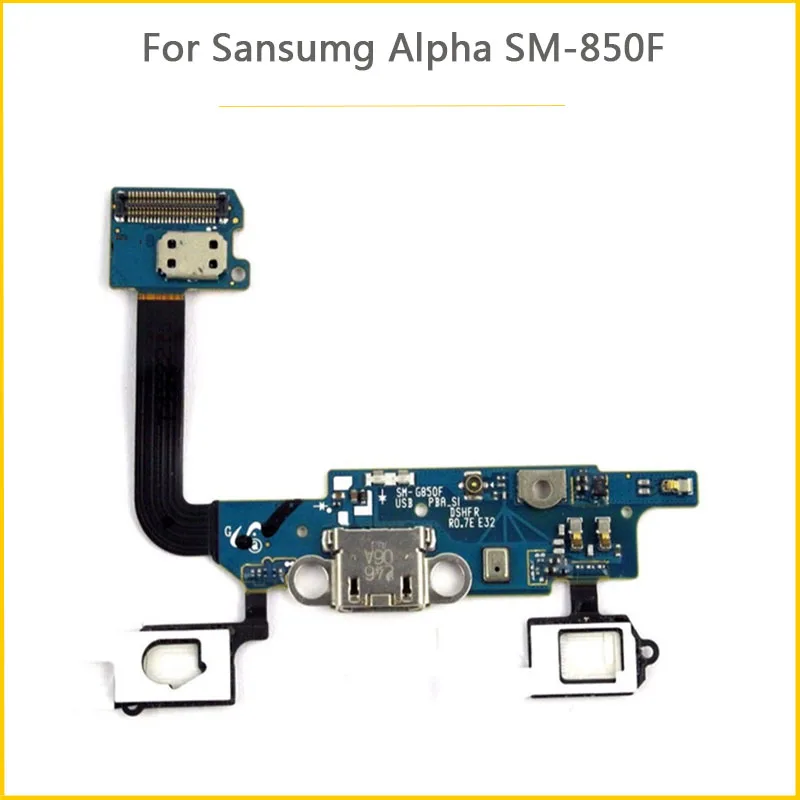 Новый гибкий кабель для зарядки микрофон Samsung Alpha USB-разъем замены | Мобильные