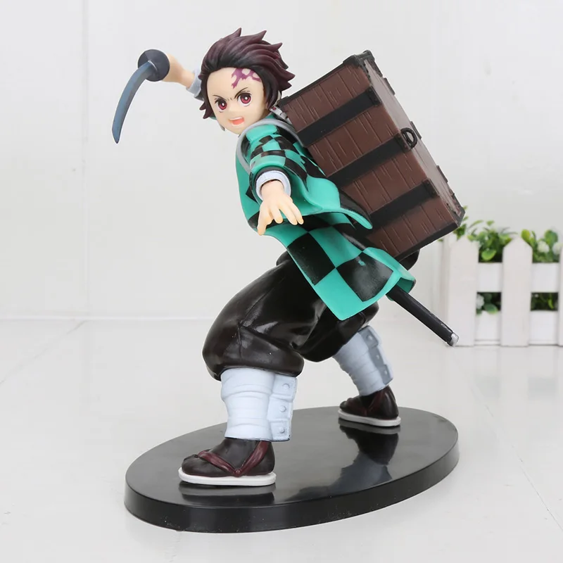 10-18 см фигурка демона-истребителя, игрушка Tanjirou Nezuko Demon Slayer Kimetsu no Yaiba Kamado Nezuko ichiban KUJI Ver. ПВХ фигурка игрушки - Цвет: generation 2 bag