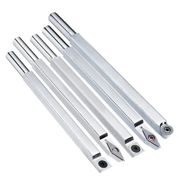 

5Pcs/Set Wood Turning Tool Chisel Changeable Tungsten Titanium Tip Lathe Tool Insert Cutter Woodworking Tool