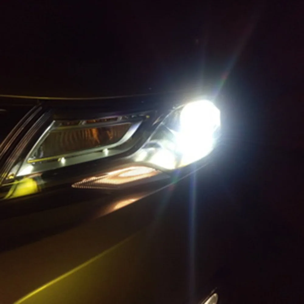 EV9 Мини светодиодный фонарь для автомобильных передних ламп 6000K H7/9005/HB3/9006/HB4/H8/H9/H11/H1 фары для автомобиля