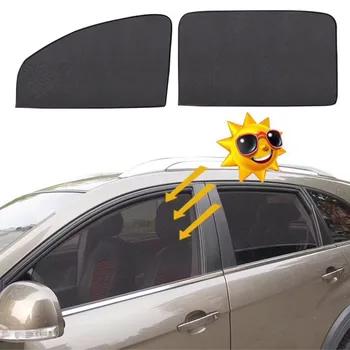 

Car Sun Shade UV Protection Car Window Sunshade Side Window Mesh Sun Visor Summer Protection Magnetic Car Curtain Window Film