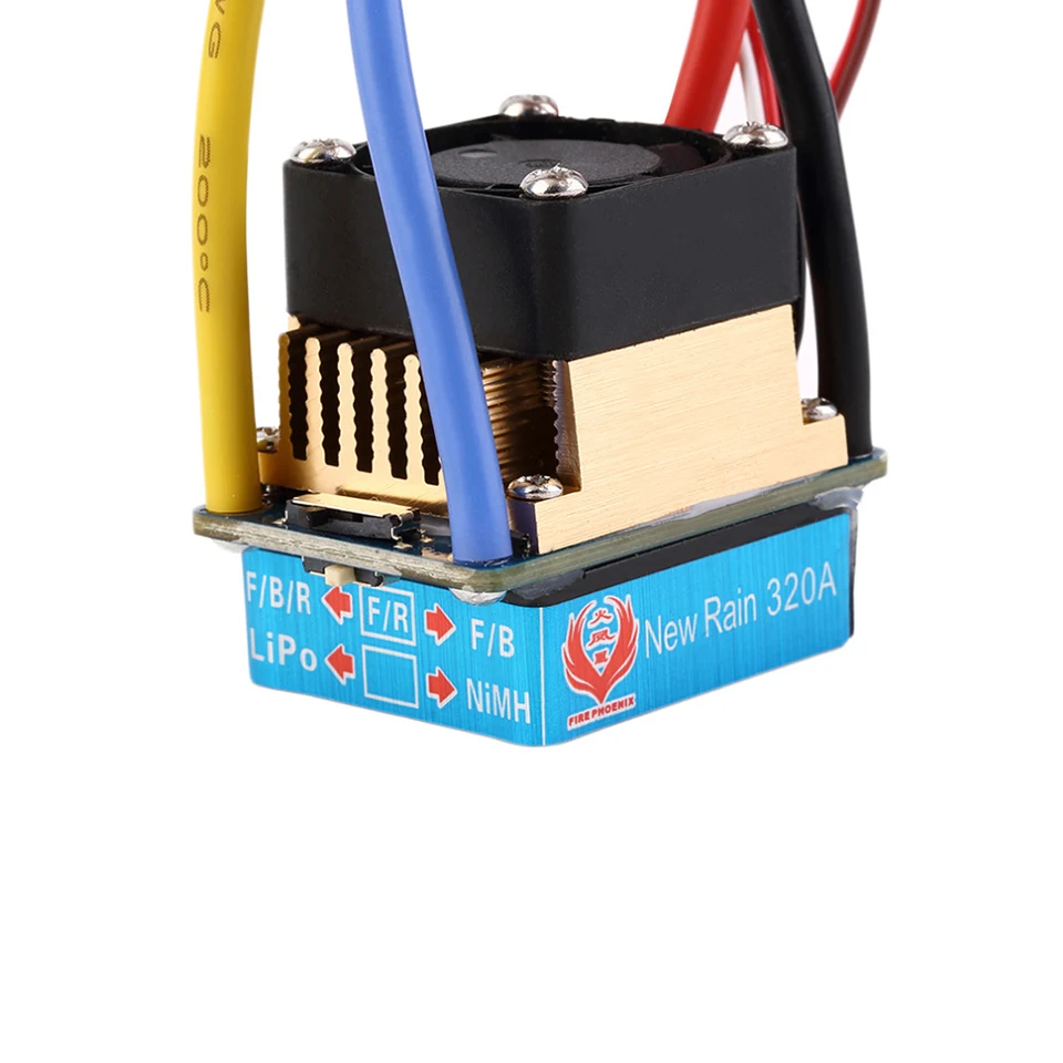 320A ESC Матовый Водонепроницаемый регулятор скорости для 540 550 матовый двигатель т штекер w/тормоз для грузовика Багги RC лодка vs HobbyWing 1060