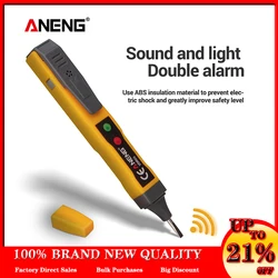 Testeur de tension ANENG VD806 stylo vape ca/cc courant de batterie détecteur de tension sans Contact testeur de Circuit électrique Test de Circuit 