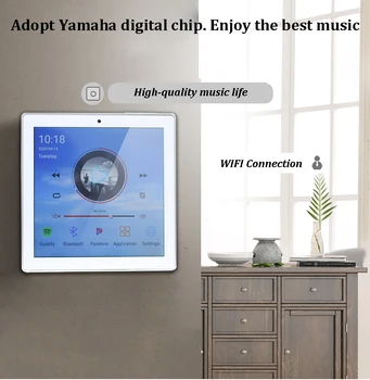 

WIFI Bluetooth Wall Amplifier Audio Home Theater Amplifiers Mini Amplificador Android Preamplifier Board Background Music Host