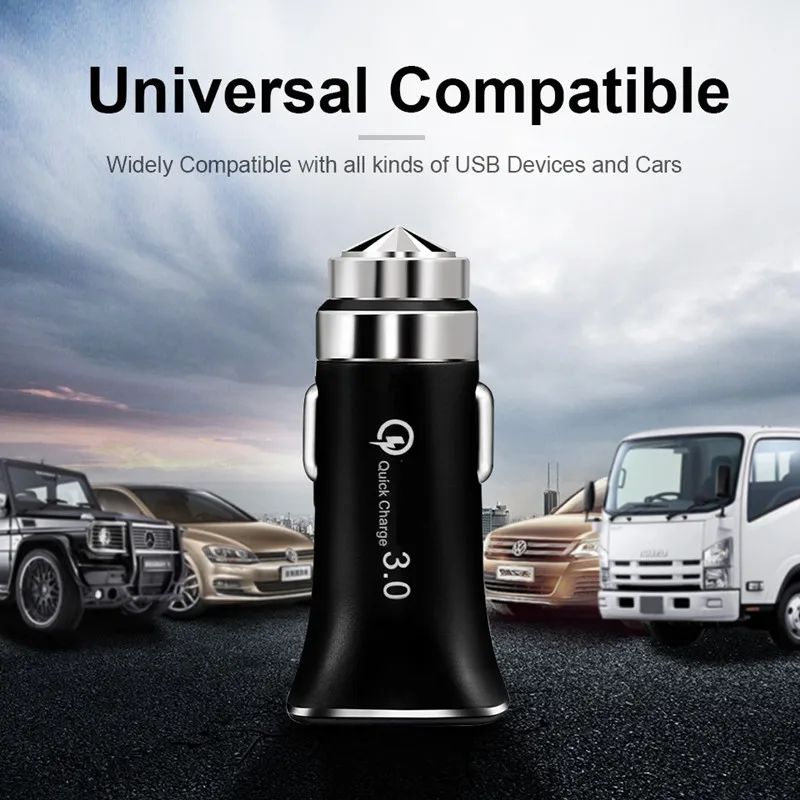 QGEEM-QC-3-0-USB-Car-Charger-Safety-Hammer-Quick-Charge-3-0-Car-Fast-Charger (1)