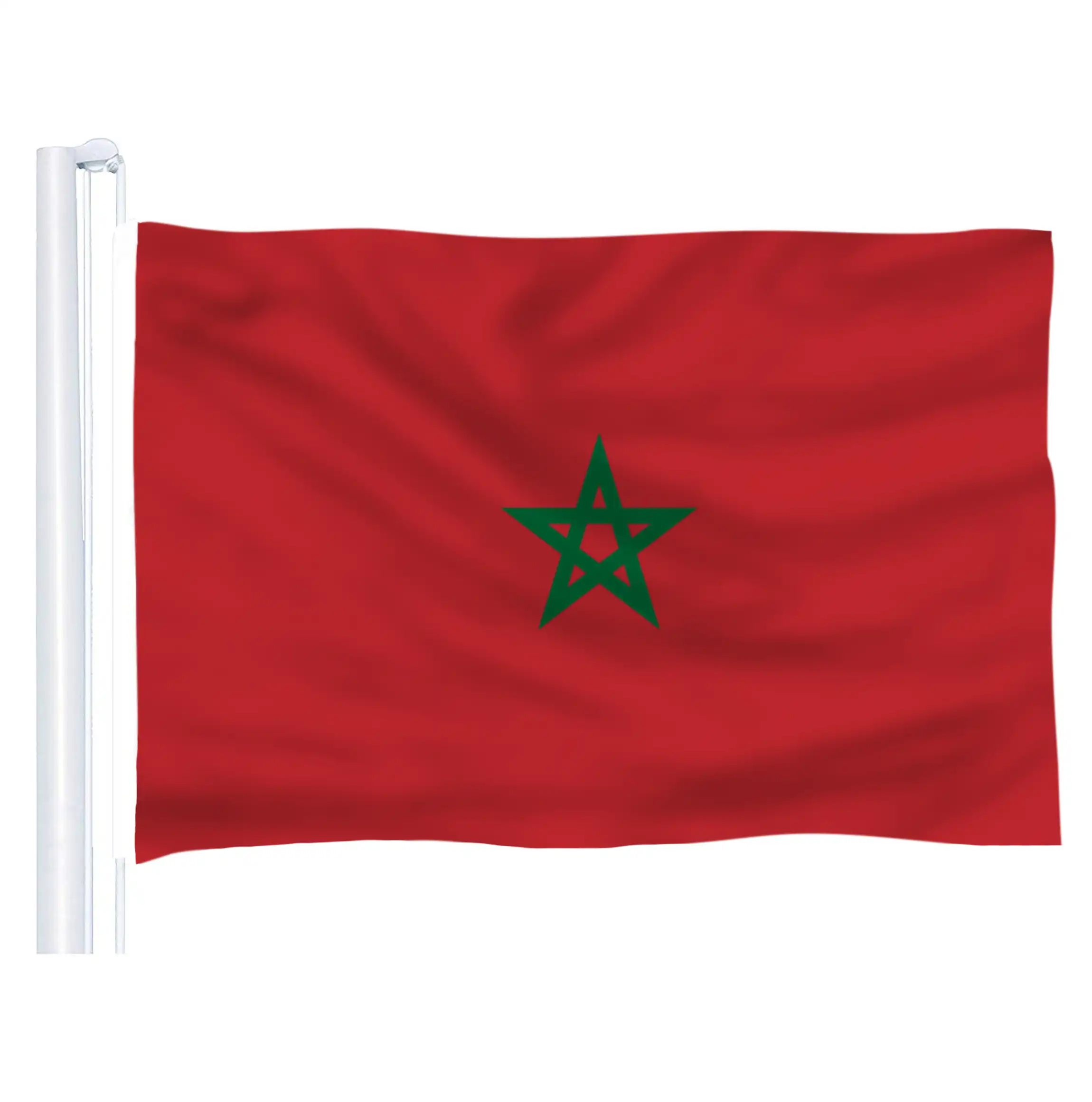 Morocco Banner Car Hanging embroidered  Flag