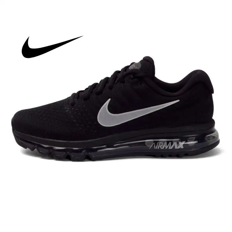 Оригинальные фирменные Аутентичные дышащие мужские кроссовки Nike Air Max 2017 новое