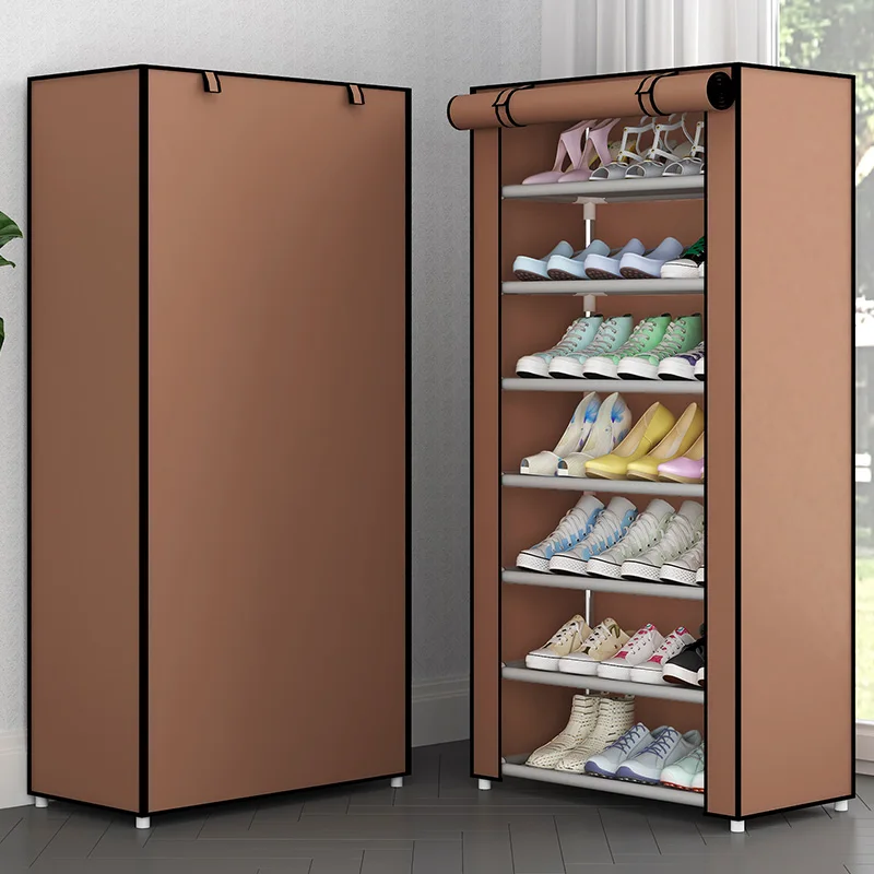 Multi Layers Shoe Rack Nonwoven Fabric Home Shoes Storage Organizer Easy to Install Shoe Cabinet Stand Holders Space Saver Multi Layers Shoe Rack Nonwoven Fabric Home Shoes Storage Organizer Easy to Install Shoe Cabinet Stand Holders Space Saver