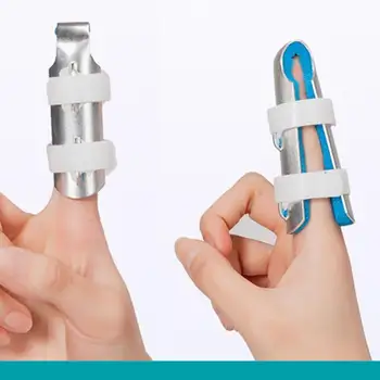 

Joint Immobilization Aluminum & Foam Finger Splint Hand Support Finger Brace Broken Pain Mallet Fracture Sprain Relief Trig F4P2