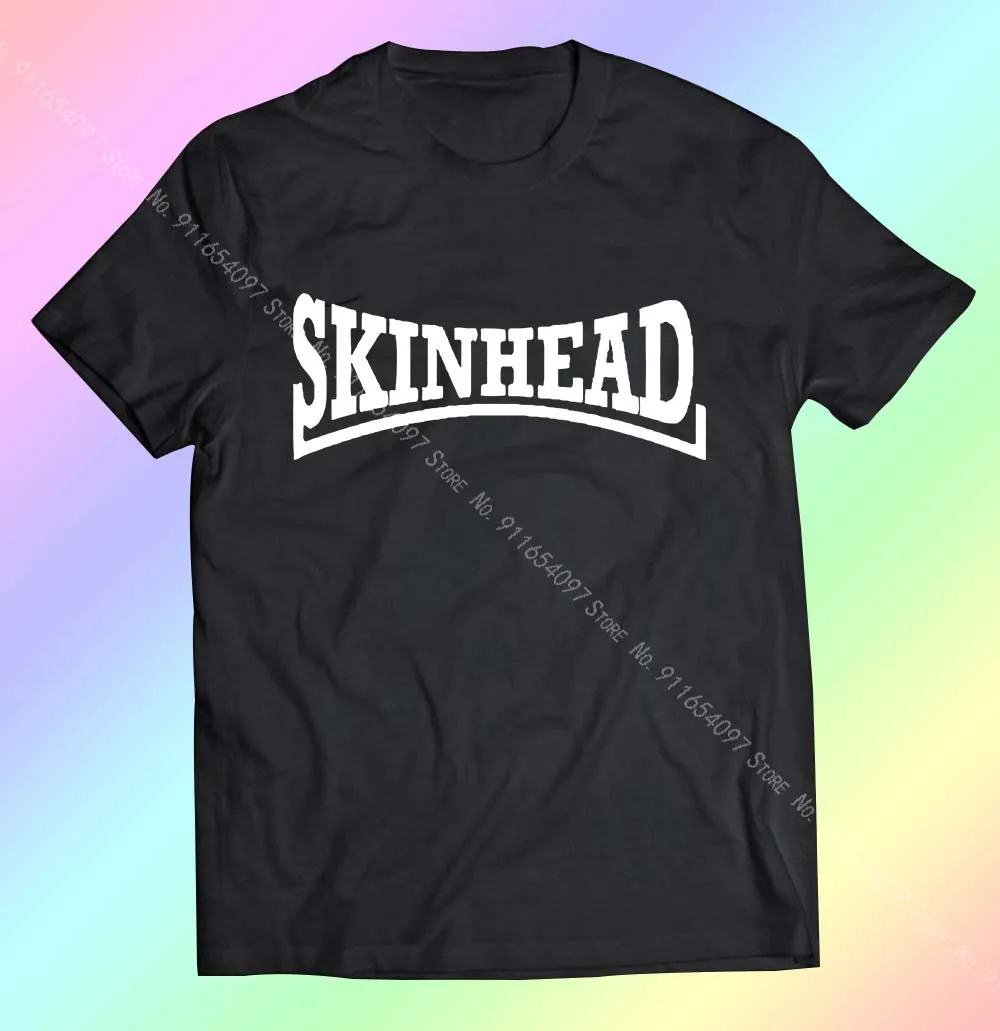 Skinhead Oi 4 скины Ska 2 тона моды Rocksteady скутер Мужская футболка для развлечения мужчин t