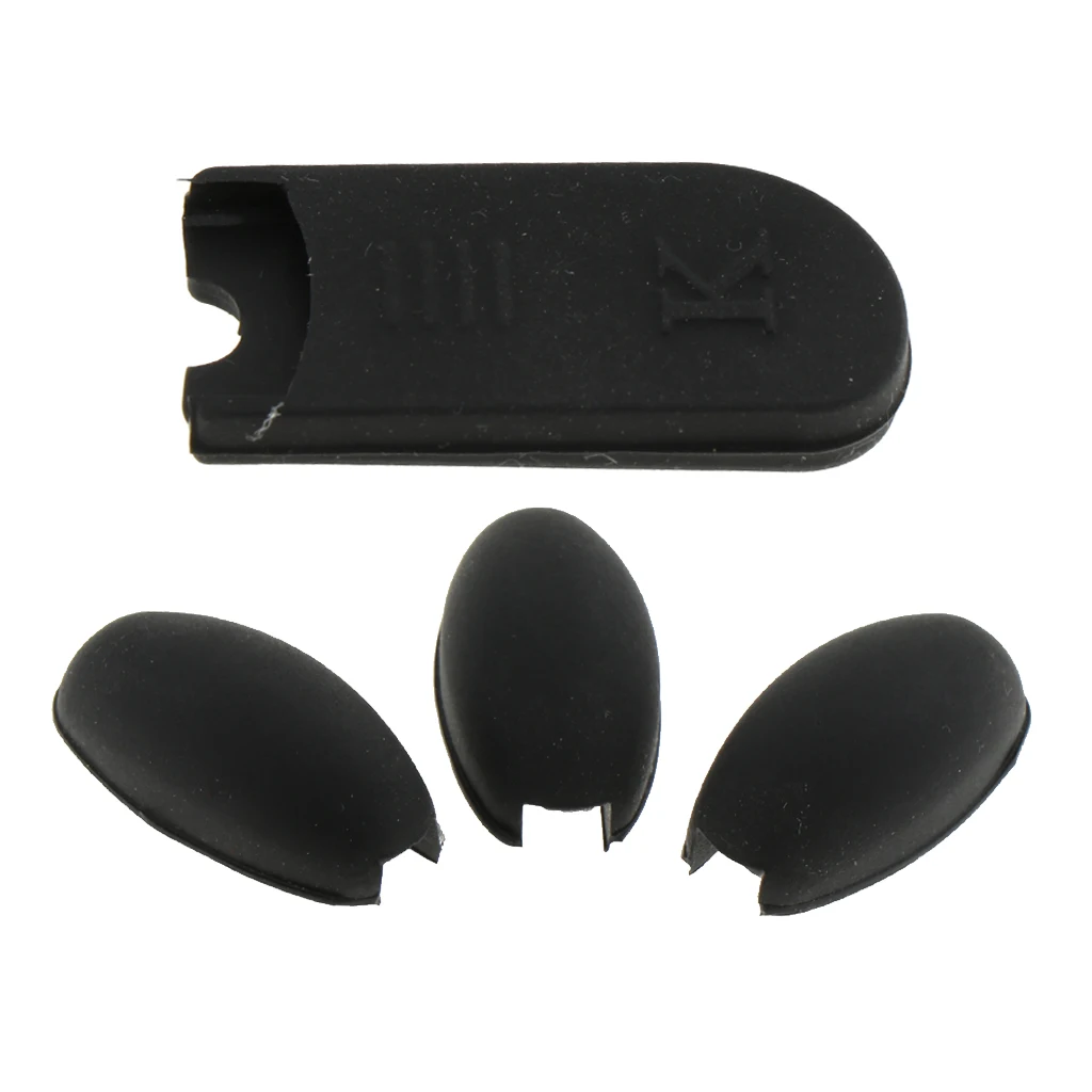Saxophone Rubber Thumb Rest Cushions, Palm Key Risers Pads, Finger Protector for Alto Soprano Tenor Sax