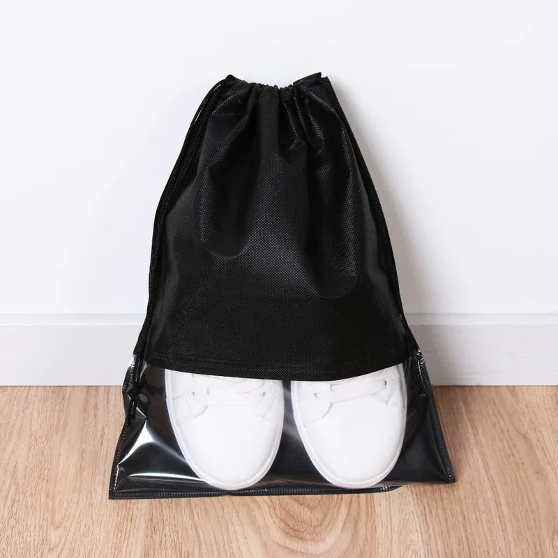 1 шт. сумка для обуви PURDORED, портативная водонепроницаемая сумка для хранения обуви, аксессуары для путешествий, сумка на шнурке, сумка для