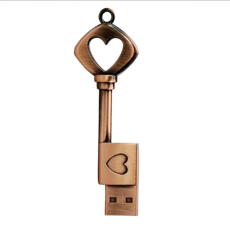 Burfun magic Beautiful love heart key usb 2,0 4G 8G 16G накопитель 32G память креативный usb флэш-накопитель usb-флеш-накопитель в подарок бесплатный логотип