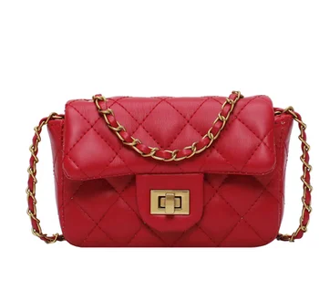 

2020 new Lingge chain bag is fashionable and fashionable, Single Shoulder Messenger Bag