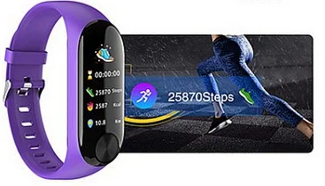 Умный Браслет фитнес-трекер красочный экран OLED smartBracelet частота сердечных сокращений сообщения кровяное давление водонепроницаемый smartband