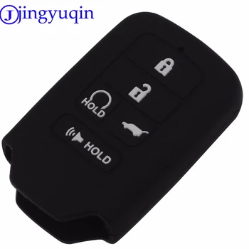 

10X 5 B Silicone Remote Car Key Case Fob Cover for Honda Civic Accord Cr-v Pilot Crv 2015 2016 2017 2018 Holder Shell Protector