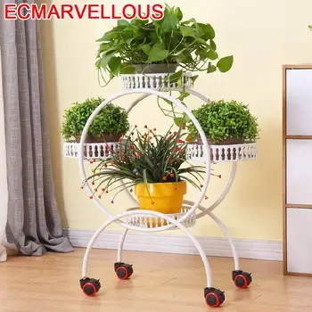 

Porta Piante Outdoor Terrasse Decoration Scaffali In Metallo A Ripiani Varanda Flower Shelf Stand Balcony Balkon Plant Rack