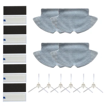 

Robot Vacuum Cleaner Spare Parts Kits Side Brushes HEPA Filter Replacement for Vacuum Cleaner 360 S6 Accessories