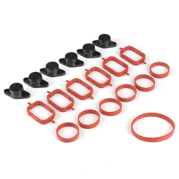 

For BMW M47 Swirl Flap Kit 101583-BK Rubber + Aluminum 22mm Replacement