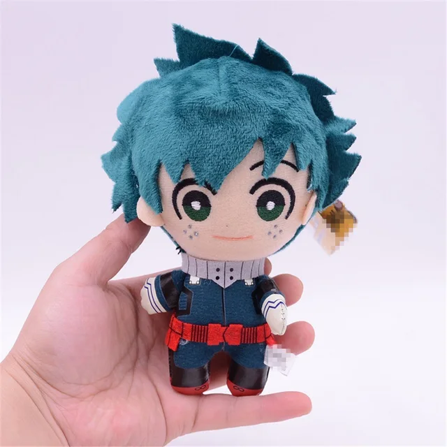 Boku No My Hero Academia Midoriya Izuku Deku Bakugou Katsuki Todoroki Shoto Cosplay Doll Toy Plush Dolls Child Gift Pendant 15cm