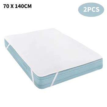 

Waterproof Mattress Protector Mattress Pad Pillow Cover 70 x 140 cm 2PCS household accessories 2020 new arrivals wholesale