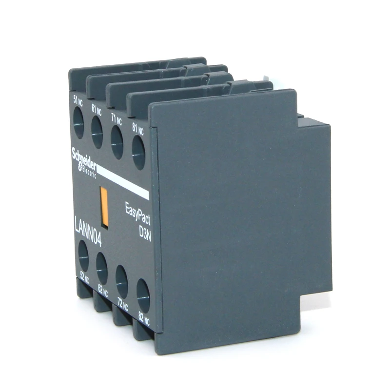 Schneider Electric LANN04N вспомогательный Контактный блок фотомагнитола 4NC для контактора