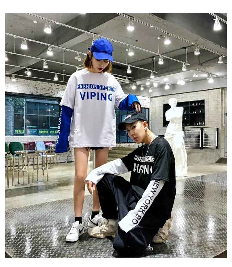 Готический панк женские черные футболки осенние женские Топы Harajuku крутая японская футболка Женские Осенние футболки с длинным рукавом пуловер