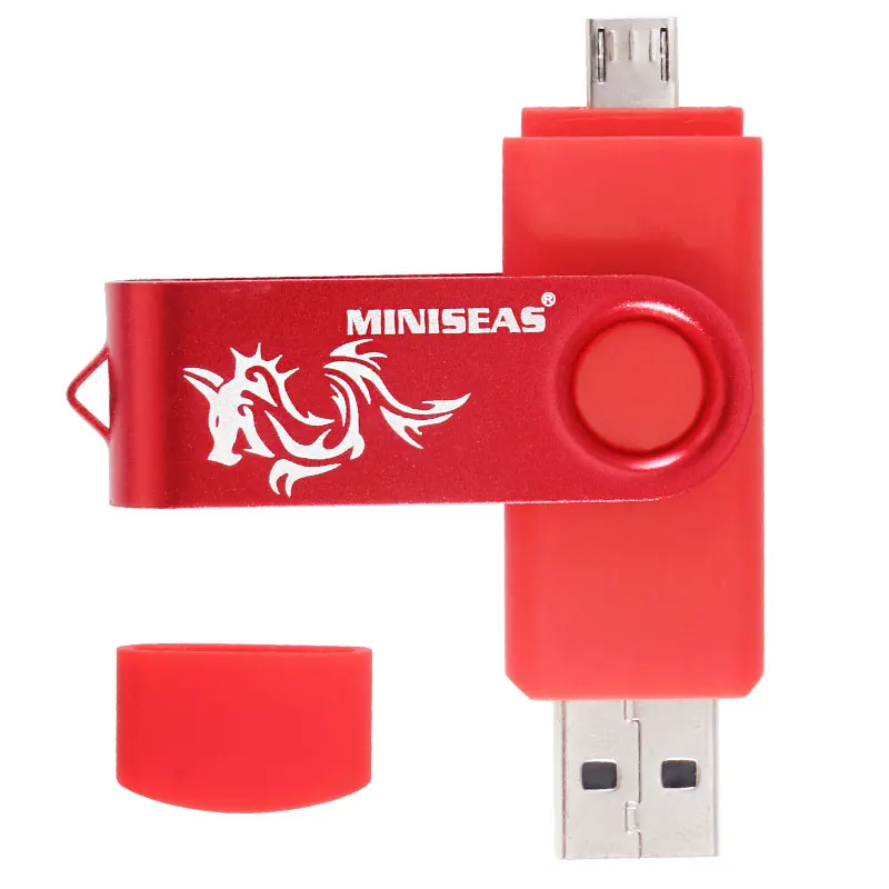 Usb флеш-накопитель Miniseas dragon 64 ГБ 32 ГБ 9 цветов портативный флэш-накопитель Android usb-накопитель, Флэшка 16 ГБ 8 ГБ карта памяти Usb
