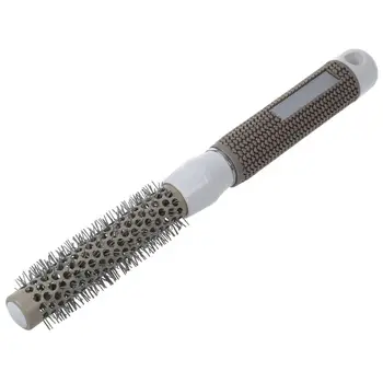 

NEW-Hair Brush Ceramic Iron Round Comb Barber Dressing Salon Styling(19mm)