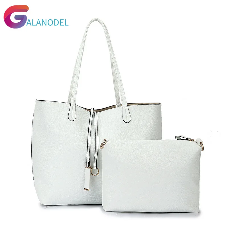

2019 Rushed New Composite Bag Spring and Summer High-grade Lychee Emboss Pu Material Women Large Bag, Shoulder Free Shipping