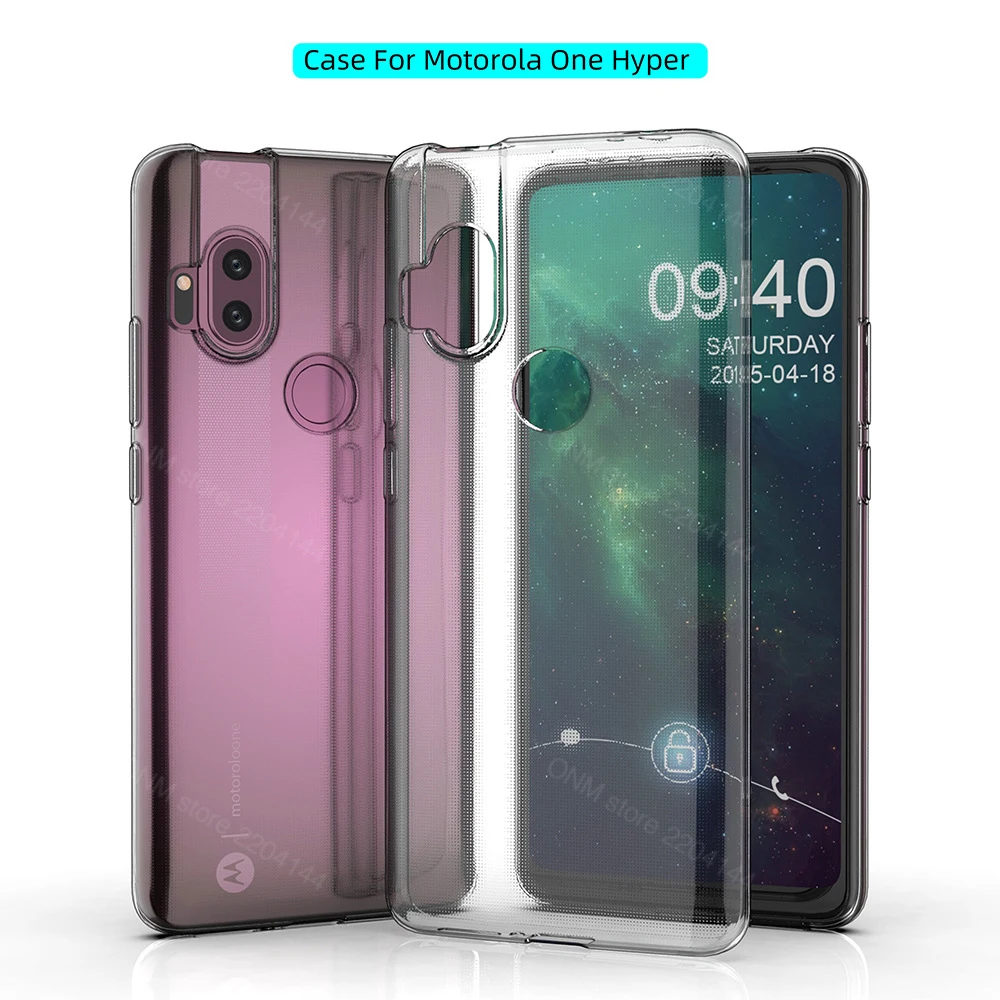 Чехол для Motorola One Action Hyper Vision Macro TPU силиконовый мягкий чехол задняя крышка|Бамперы|