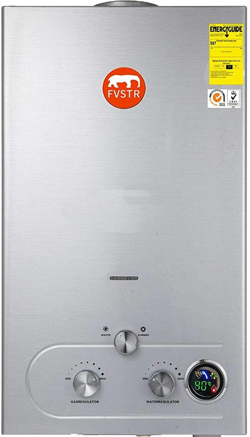 FVSTR-Homse Kitchen gas water heater 3.2GPM Propane LPG Gas Tankless Water  Heater Instanthome appliance Hot Water Boiler Shower - AliExpress
