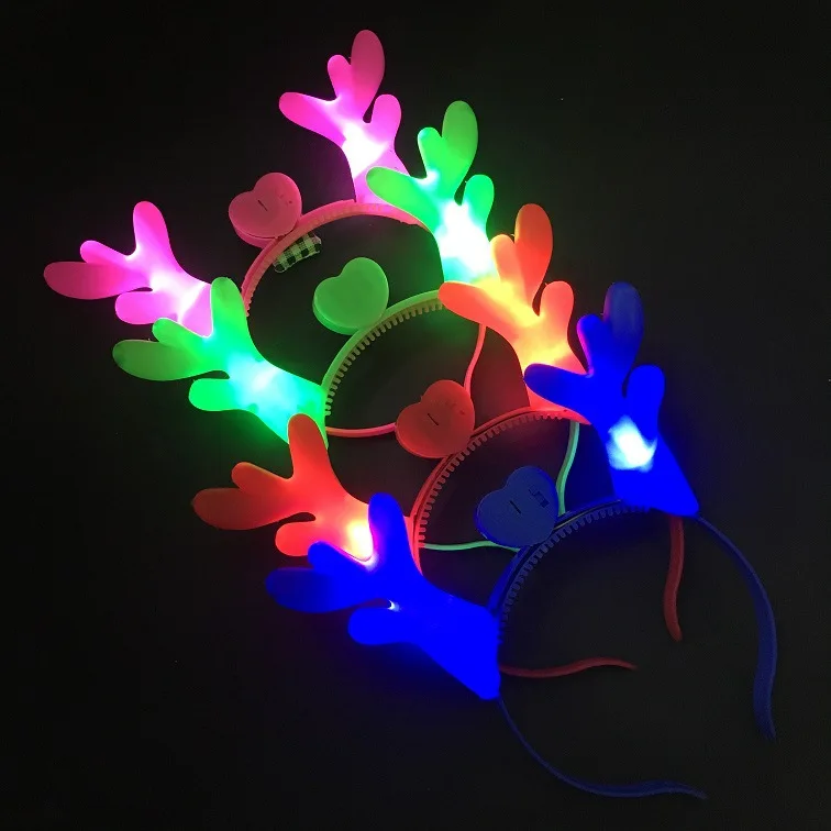 

Party Toy Elk Corner Light Gift Shining Props Gift Prizes Concert Gadgets Mainland China <