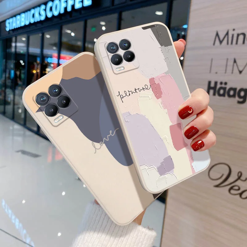 Custodia Realme 8 Per Oppo Find X5 Lite Custodie Realme 8I 7I 6 6I 5S 5I 9 Pro Plus C21Y C25Y A54 A74 5G Oppo Reno 7 Cover Soft Bumper