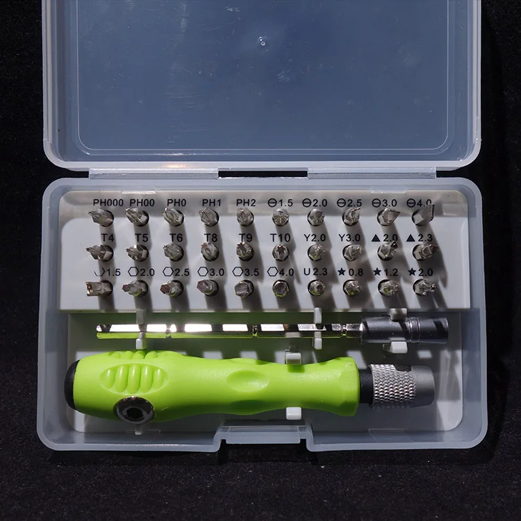

32 in 1 portable magnetic screwdriver precision multi-purpose vape tool kit set for RDA RBA RTA DIY atomizer vape accessories