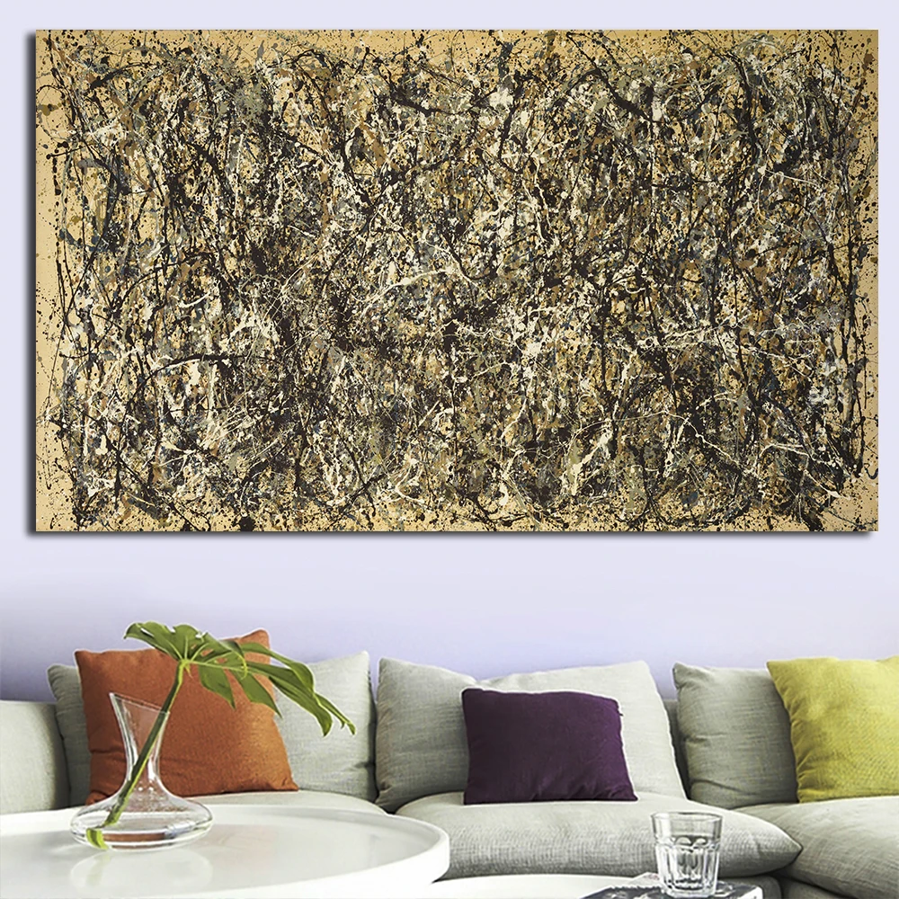 Citon Jackson Pollock 》 One Number 31 картина маслом на холсте всемирно известный