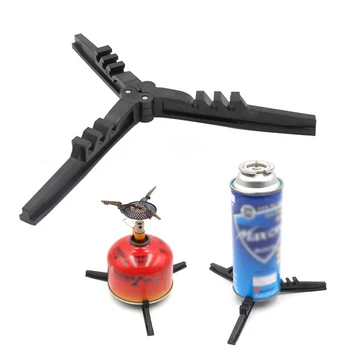 

1pc Multi-functional Stove Flat Gas Tank Base Foldable Tripod Bracket Accessory