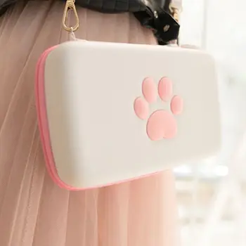 

Cute Cat Paw Storage Bag for Switch / Switch Lite Portable Travel Carrying Case Y1AE