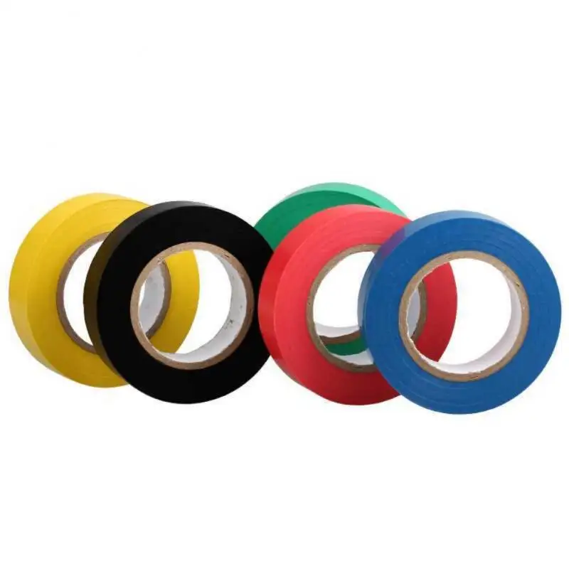 Electrical Tape Insulation Adhesive Tape Waterproof PVC Wide High-temperature Tape Flame Retardant PVC Tape 9m x 18mm