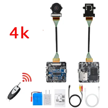 

Remote Control Real 4K 4096*2160 WiFi 30fps 60fps P2P Mini Camera Video Recorder Camcorder Wide Angle Drones DIY module