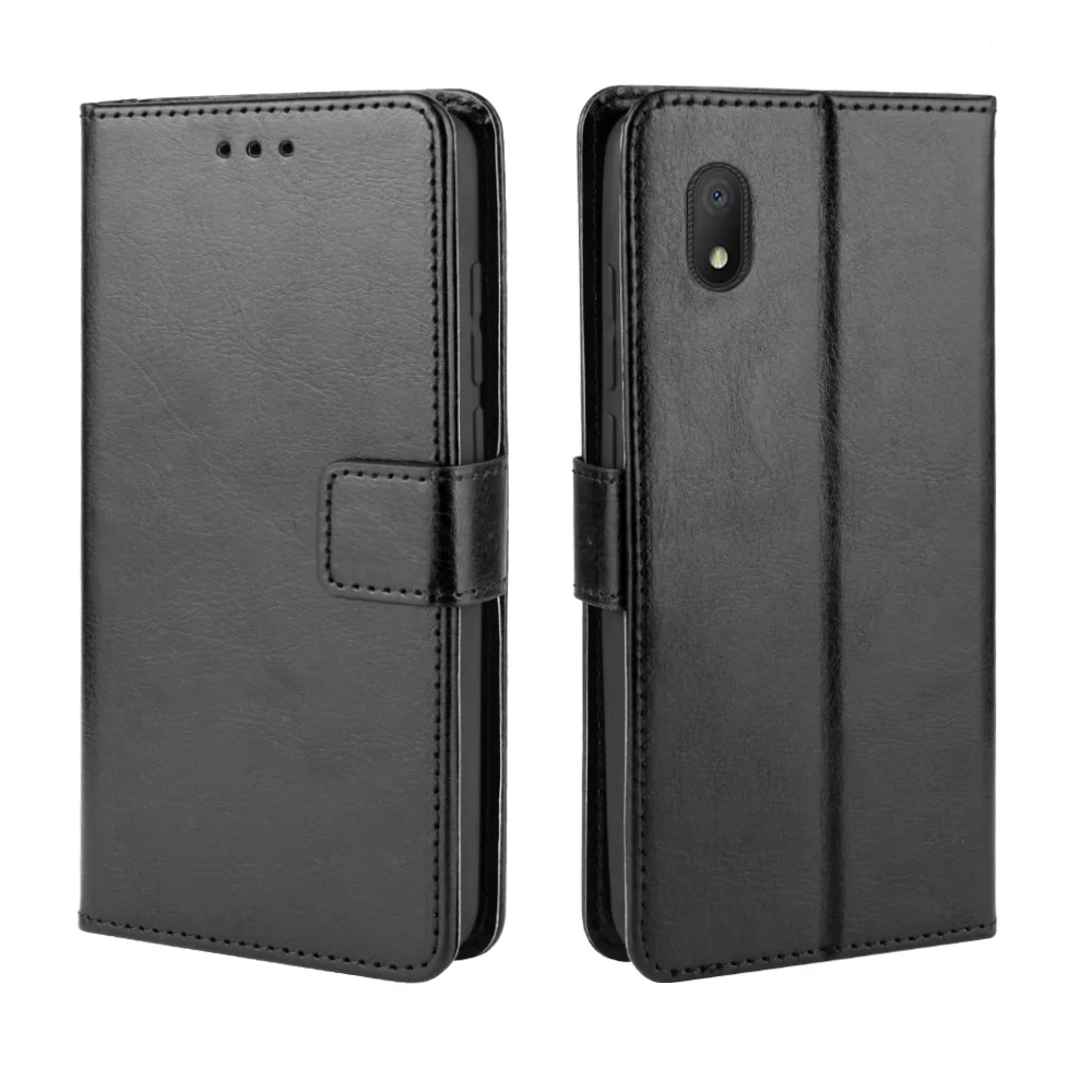 Чехол для Alcatel 1B 2020 откидной Роскошный чехол телефона из искусственной кожи | Бамперы -4000930620586