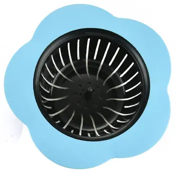 

red/blue/orange/green Plastic plum-type floor drain TPR floor drain sink filter sink plug