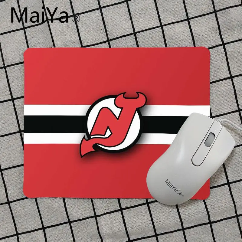 Maiya Высокое качество Джерси Devils коврик для мыши геймерская игра коврики Лидер продаж подставка под руку мышь - Цвет: No Lock Edge18x22cm