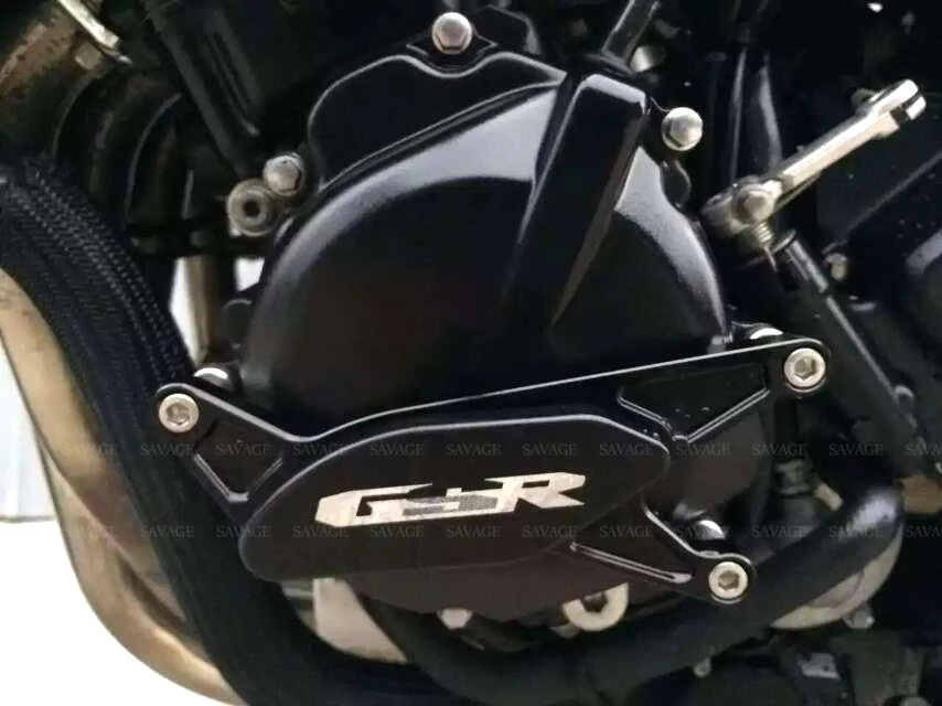 Motorcycle Engine Cover Engine Cover Protector Engine Guard Engine Case Guard Cover Protector For SUZUKI GSR 400/600/750 GSR400 GSR600 GSR750 Motorcycle Accessories Crash Slider Left Right
