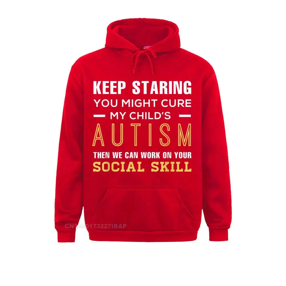 Family Printed On Long Sleeve VALENTINE DAY Hoodies Oversized  Clothes Male Sweatshirts 32936 red